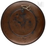 Decorative Metal Plate with a Roman Motif: The Rape of the Sabine Women