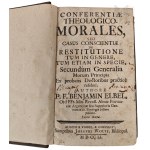 18th Century - Book: *Conferentiae Theologico-Morales* by Benjamin Elbel, *Moral Theology*, 1751, Latin