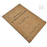 IIRP - The Book *The Truth About Ritual Slaughter* - A Response to Fr. Stanisław Trzeciak, Hilel Seidman, Warsaw-F. Hoesick, 1936