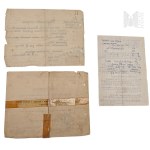 Set of 3 Documents - Stanisław Michalski (born May 4, 1897, in Rajmundów) - Participant in the Polish-Bolshevik War, the Battles for Vilnius, the Miracle on the Vistula, Service Record, Certificate of Citizenship from Końskie