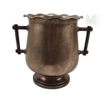 Russian Partition - Norblin Plated Champagne Bowl, Warsaw Plater
