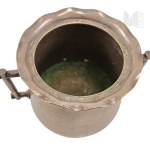 Russian Partition - Norblin Plated Champagne Bowl, Warsaw Plater