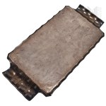 Plated Geometric Art Deco-Style Tray by Plater