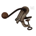 Germany, 1920s (?) – Hektor 2 Table Corkscrew with Crank, Vintage Art Deco Wine Opener