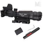 Trijicon ACOG Rifle Scope with Case and Accessories