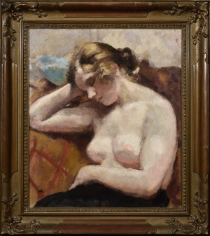 Wojciech WEISS (1875-1950), Śpiąca - Akt kobiety, ok. 1931