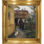 Tadeusz POPIEL (1863–1913), *On the Farm* [*Dziad*]