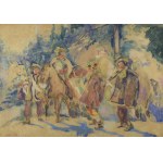 Kazimierz SICHULSKI (1879–1942), Hutsul Wedding, 1907?