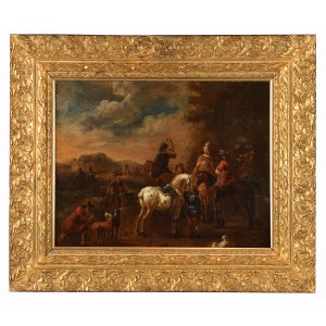 Philips WOUWERMAN (1619–1668) — circle, Hunting Scene