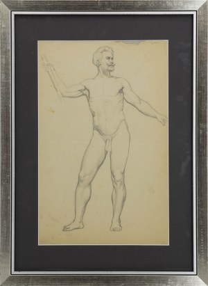 Jan STYKA (1858-1925), Akt męski
