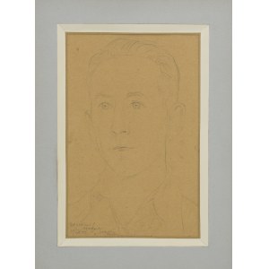 Vlastimil HOFMAN (1881–1970), Portrét muže, 1949