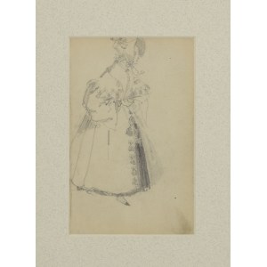 Józef MEHOFFER (1869–1946), Woman in a Bonnet