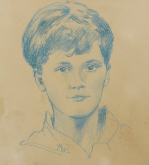 Michał Maksymilian REKUCKI (1884-1971), Studia portretowe - zestaw 6 rysunków