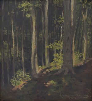 Mieczysław REYZNER (1861-1941), Las, 1924