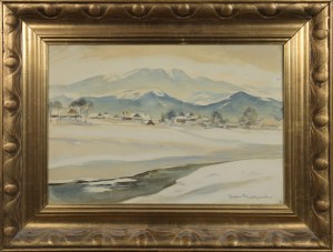 Stefan FILIPKIEWICZ (1879-1944), Widok na Giewont