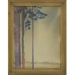 Witold LEONHARD (1890-1947), Sosny, 1917