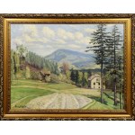 Vincenz (Wincenty) OCZKO (1885-1946), Pejzaż beskidzki, 1931