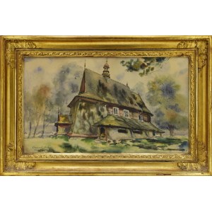 Antoni CHRZANOWSKI (1905-2000), Kościół w Rajbrocie, 1952