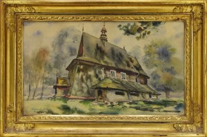Antoni CHRZANOWSKI (1905-2000), Kościół w Rajbrocie, 1952