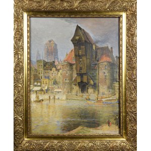 Theodor URTNOWSKI (1881–1963), Der Kran in Danzig, ca. 1900–1906