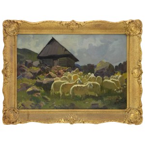 Michał STAŃKO (1901–1969), Ovce na pastvině