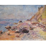 Romuald REGUŁA (1894-1981) - ?, Skalisty brzeg