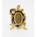 Frame with a watch