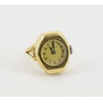 Ring with a watch