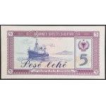 Albania, Socjalistyczna Republika Ludowa, 5 leków, 1976 r.