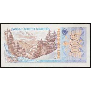 Albania, Republic, 500 Leke 1991