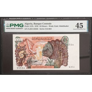 Algeria, Republic, 10 Dinars 01/11/1970