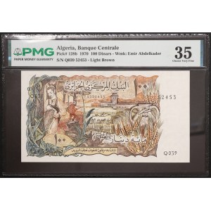Algeria, Republic, 100 Dinars 01/11/1970