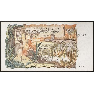 Alžírska republika, 100 dinárov, 1. 11. 1970