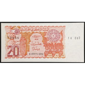 Algeria, Republic, 20 Dinars 1983