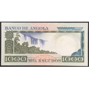 Angola, Portuguese Colony, 1.000 Escudos 10/06/1973