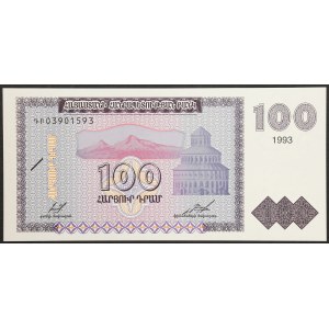 Armenia, Republic, 100 Dram 1993