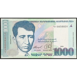 Armenia, Republic, 1.000 Dram 1999