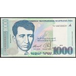 Armenia, Republic, 1.000 Dram 1999