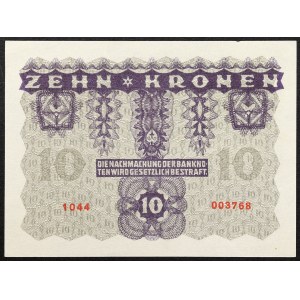 Austria, First Republic, 10 Kronen 02/01/1922