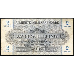 Austria, Allied Military Command, 2 Schilling 1944