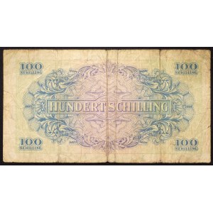 Autriche, Commandement militaire allié, 100 schillings, 1944