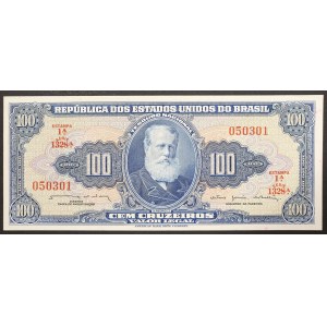 Brazil, Republic, 100 Cruzeiros n.d. (1961)