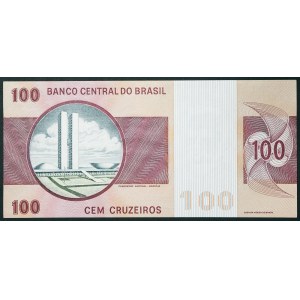 Republik Brasilien, 100 Cruzeiros, ohne Datumsangabe (1970–81)