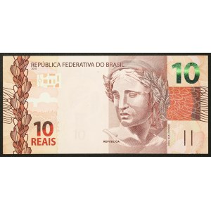 Brazil, Republic, 10 Reais 2010