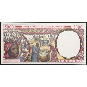 Repubblica del Camerun, 5.000 franchi n.d. (1994-2002)