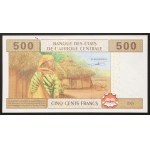 République du Cameroun, 500 francs, 2002