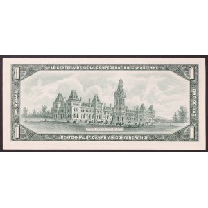 Kanada, 1 dolár, 1967