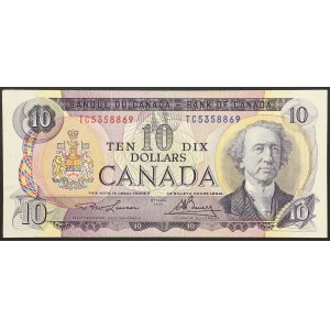 Canada, 10 Dollars 1971