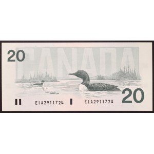 Canada, 20 Dollars 1991