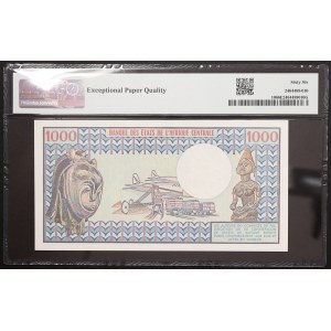 Central African Republic, 1.000 Francs 1981